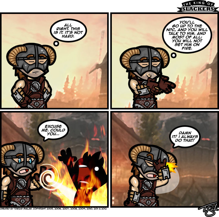 Skyrim – A Hero’s Struggle