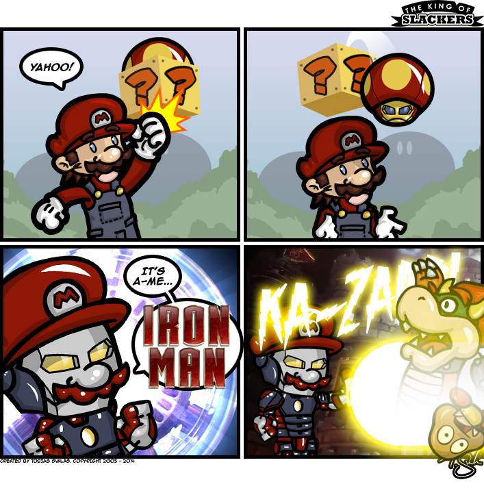 I am Iron Mario!