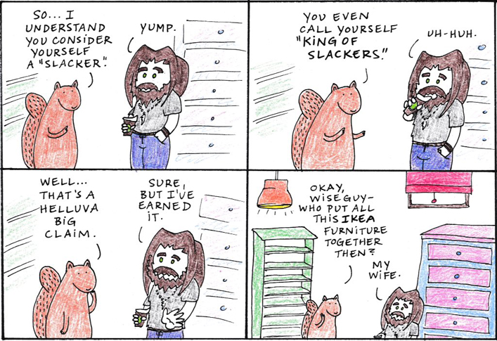 Guest Comic: King of Slackers tribute